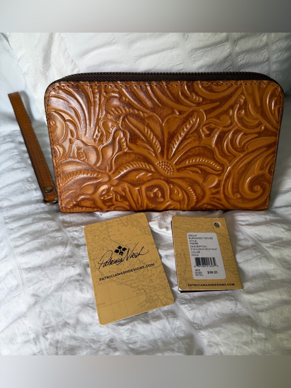 Patricia Nash Ellera Zip Around Wallet